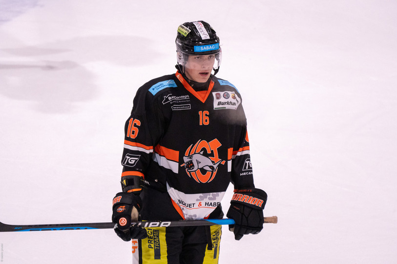 Jonas Brossard et le HC Tramelan rentrent bredouille de Morges. (photo : archives/Cédric Prudat).