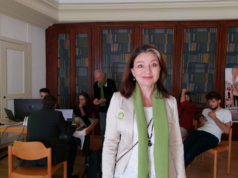 Christine Ammann Tschopp quittera la présidence des Verts neuchâtelois le 18 novembre prochain.
