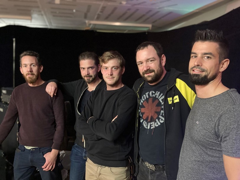 Le groupe taignon Serge Band.