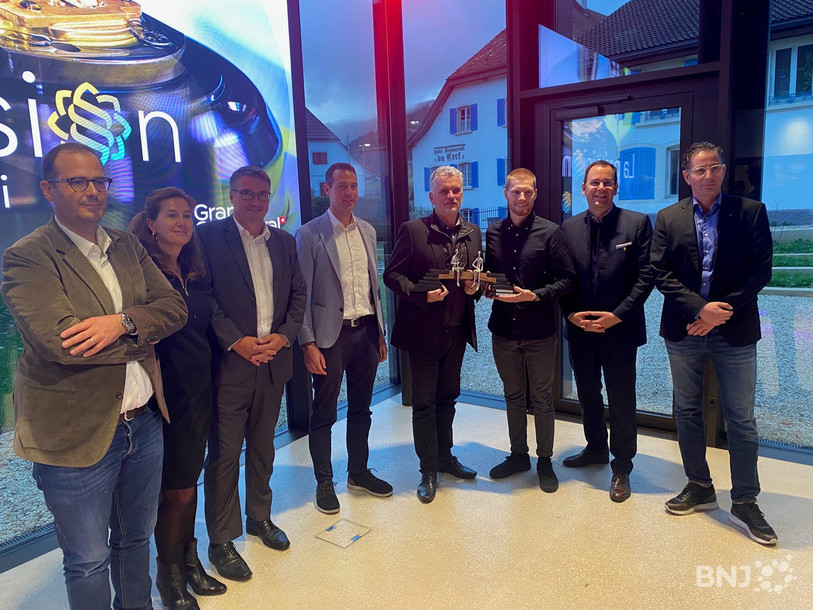La cérémonie de remise du Prix effort bilinguisme dans l'économie a eu lieu mardi soir à la Couronne à Sonceboz.