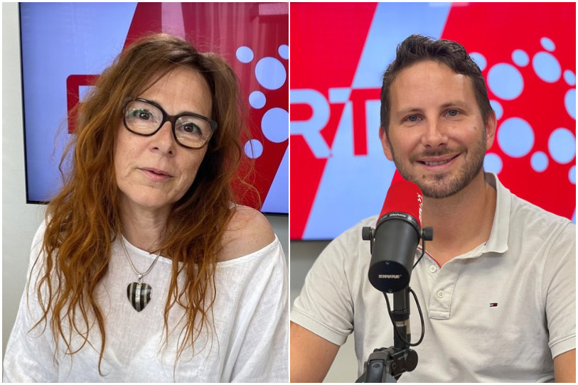 Les députés PS Julie Courcier Delafontaine et Jonathan Gretillat sont tous les deux candidats pour les élections communales à Neuchâtel en 2024.