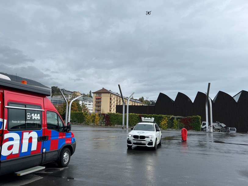 L'entreprise NuLink a présenté différentes solutions liées à la 5G pour les services de secours.