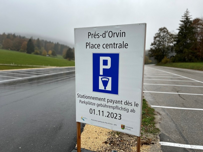 Dès mercredi, fini la gratuité aux Prés-d'Orvin.
