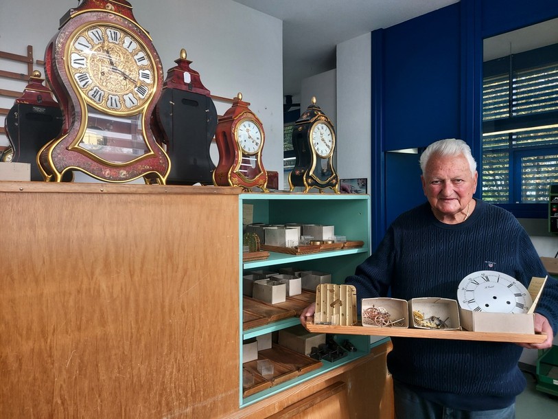 Roger Wermeille a repris Le Castel en 1988 et pense gentiment à remettre l'entreprise, à 77 ans. 