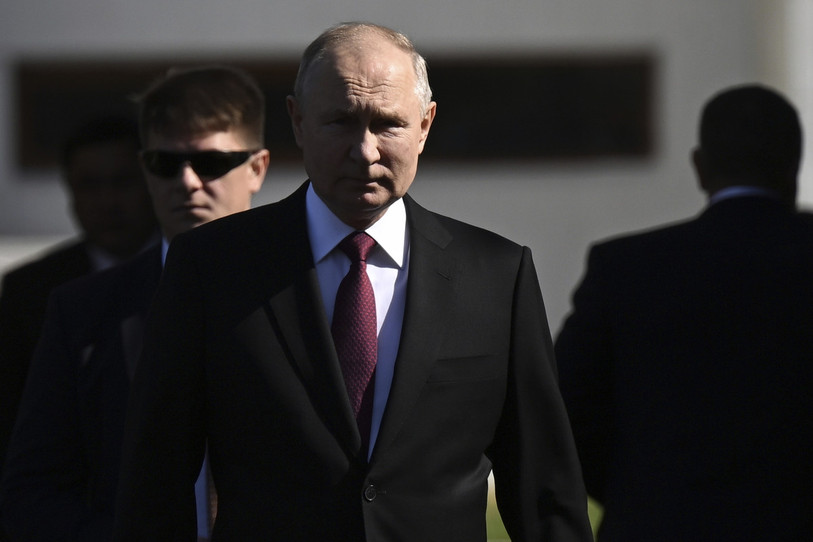 Le président russe, Vladimir Poutine, peut se réjouir de voir l'attention des grandes puissances détournées de l'Ukraine. (Photo : Pavel Bednyakov, Sputnik, Kremlin Pool Photo via AP, File)