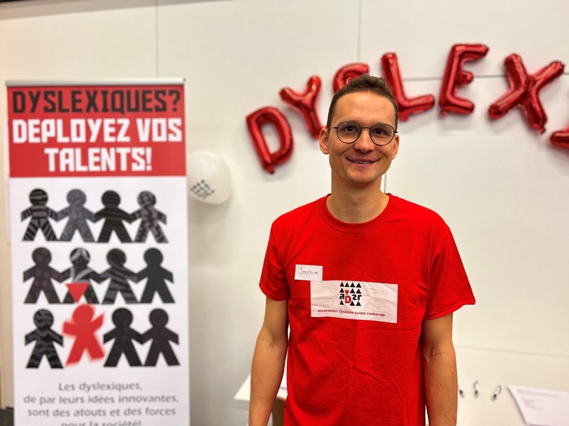 Joachim Polier, président de l'antenne du Jura bernois de l'Association dyslexie Suisse romande.