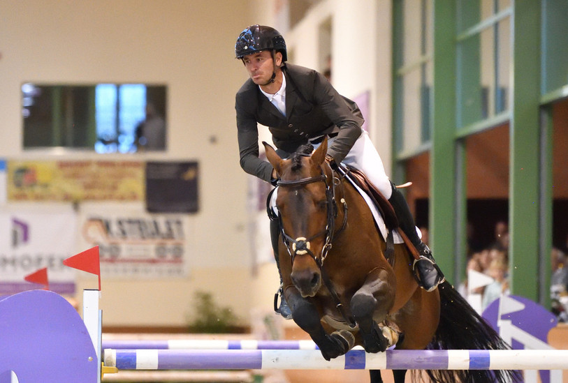 Steve Guerdat et  Easy Star de Talma ont pris la 2e place en Suède. (photo : archives/Georges Henz).