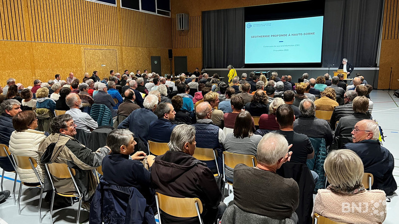 Près de 200 citoyens ont assisté à la réunion publique à Courfaivre.