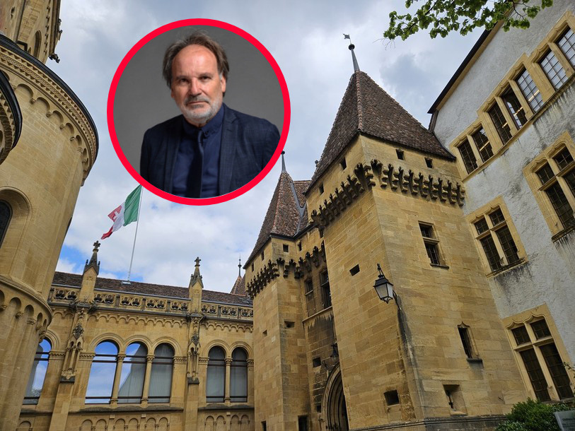 Jean-Luc Pieren du Parti fédéraliste européen vise le siège du démissionnaire Laurent Kurth au Conseil d'Etat neuchâtelois.