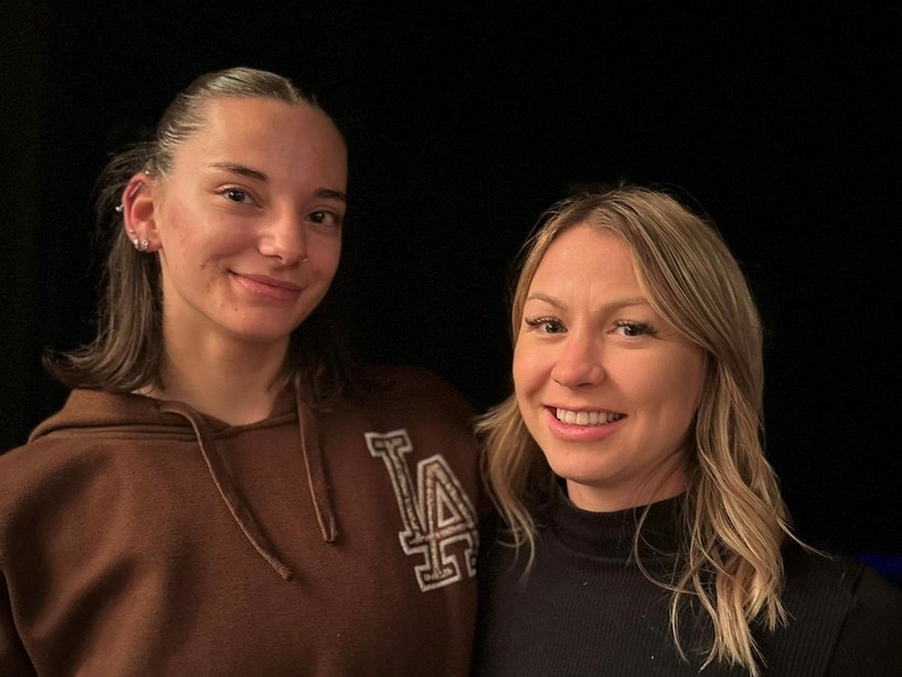 Fanny Jeanneret et Candice Bouduban