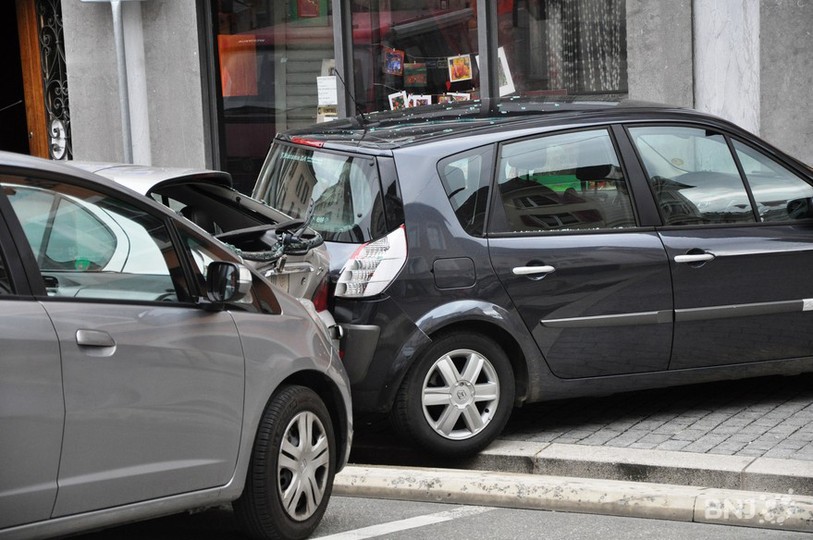 Accident en centre-ville