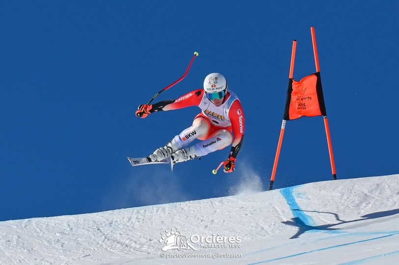 Rémi Cuche a décroché le meilleur résultat de sa carrière en Coupe d'Europe de descente jeudi. (Photo : photoevenement.gillesbaron)