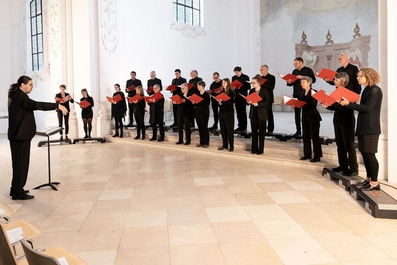 Le Chœur de chambre jurassien revient pour deux concerts de l'Avent sous les ordres de son directeur Mark Kölliker. (Photo: Chœur de chambre jurassien)