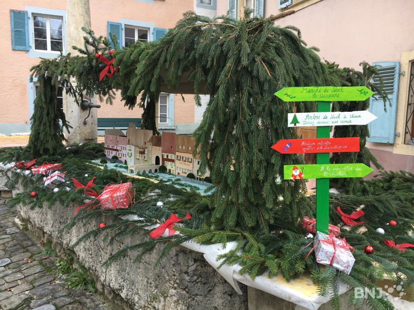 St-Ursanne se transforme avant l'arrivée du Marché de Noël.