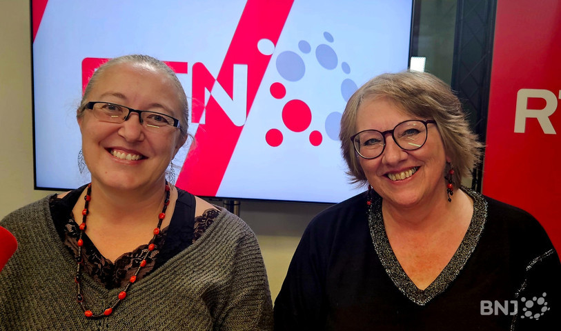 Sylvie Jeanneret et Patricia Sörensen de l’association « AmazoNE » dans La Matinale.