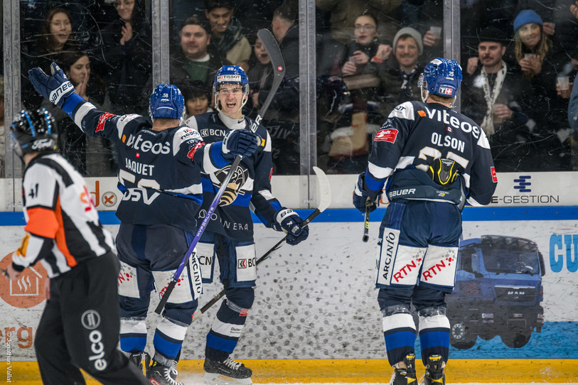 Les joueurs des Mélèzes et son public s'apprêtent à revivre la folie des play-off. (Photo : Jonathan Vallat)