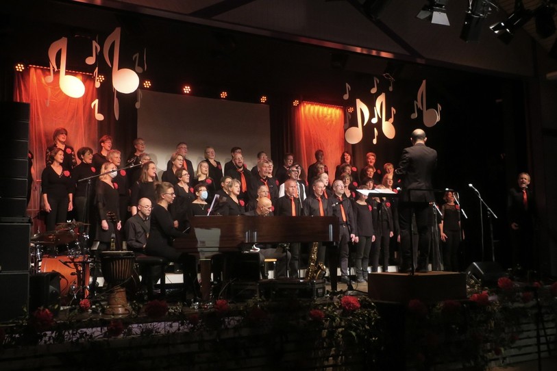 La chorale Méli-mélodies se produira en fin de semaine à Glovelier. (photo : archives)