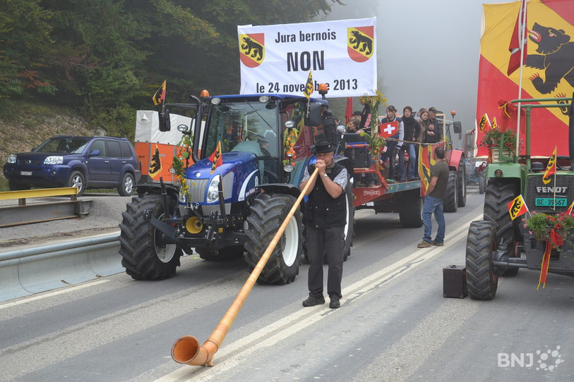Hormis Moutier et Belprahon, les communes du Jura bernois ont toutes rejeté l'idée de créer un nouveau canton. (Photo : archives).
