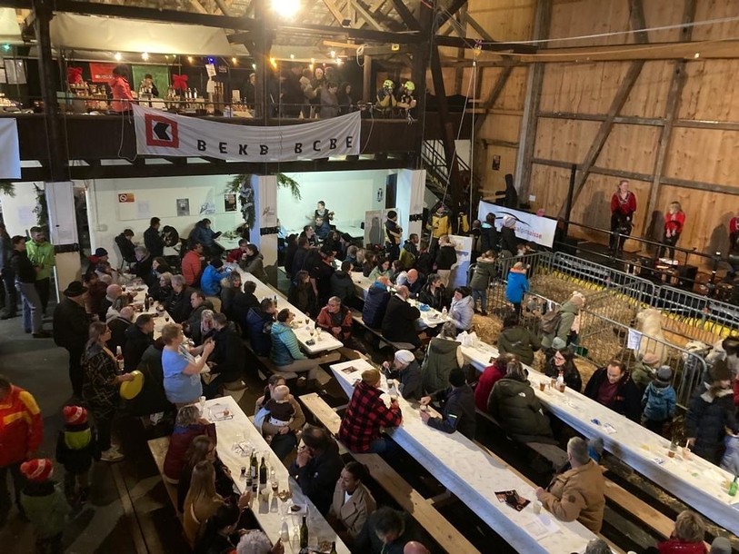 L'Ancien Stand de Moutier a vibré pour le 26e marché paysan. (Photo : Marché paysan de Moutier)
