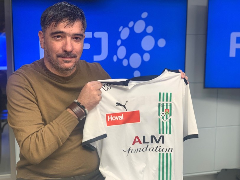 Silvio Rossé, directeur technique du FC Courtételle.