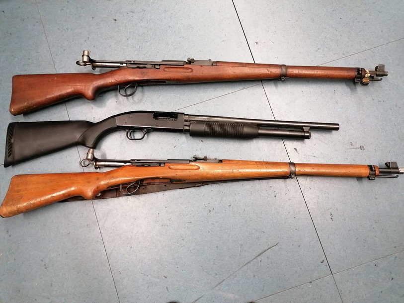La police cantonale jurassienne détruit environ 800 kilos d'armes par année.