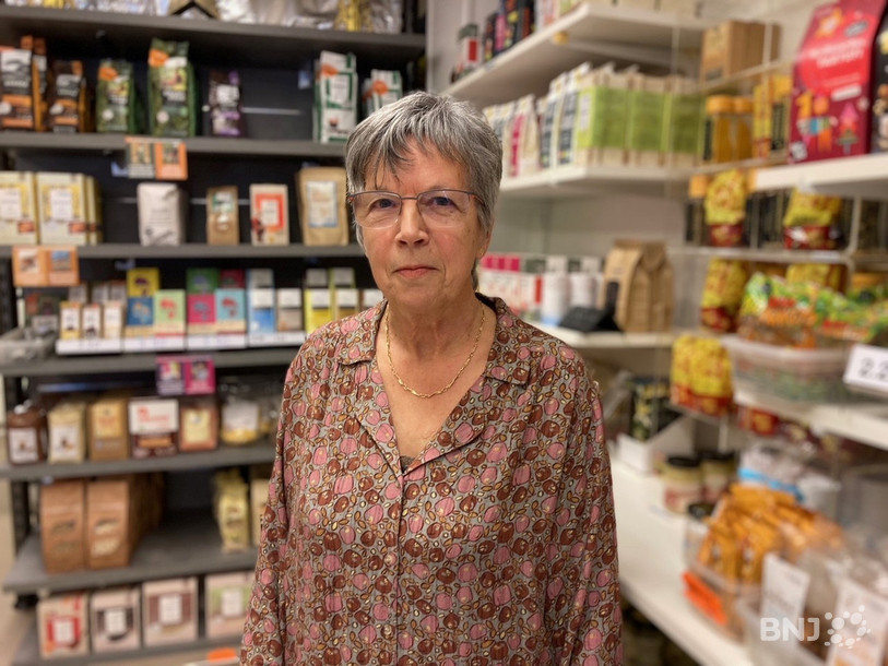 Geneviève Gloor, gérante du Magasin du Monde de Moutier.