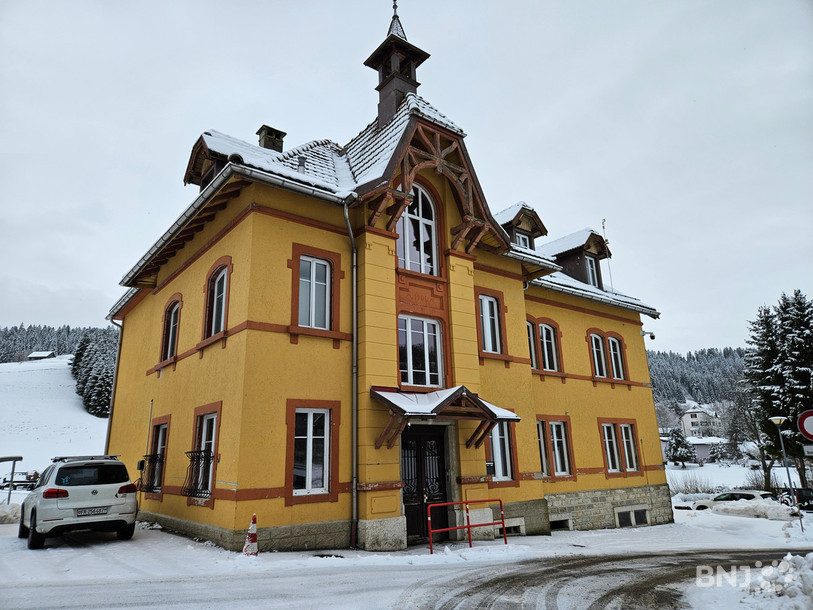 Le bâtiment des Calame au Locle abritera l'exposition consacrée au chantier de contournement du Locle.