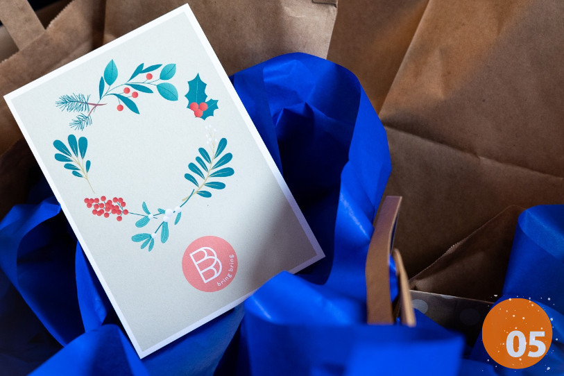 Bring Bring propose 24 cadeaux à ouvrir chaque jour, tous issus de commerces biennois.