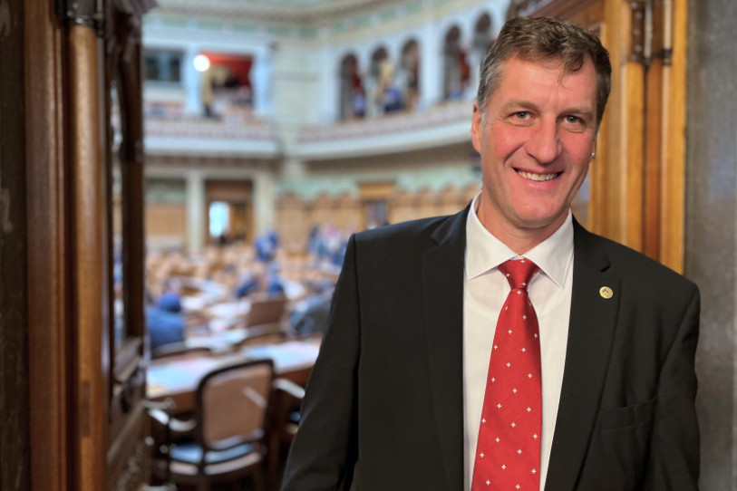L'UDC jurassien Thomas Stettler parlera particulièrement de gros sous sous la Coupole fédérale.