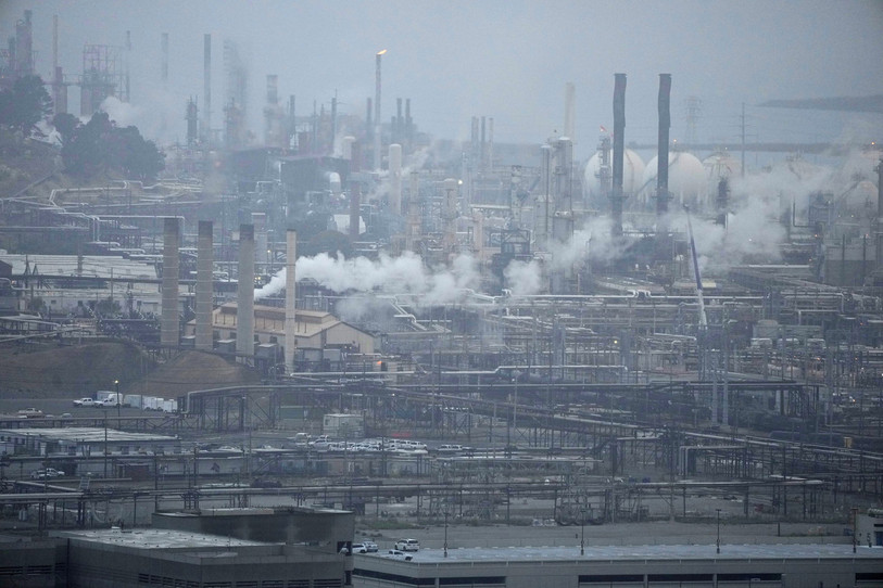 Les émissions de gaz à effet de serre augmentent encore. (AP Photo/Eric Risberg, File)