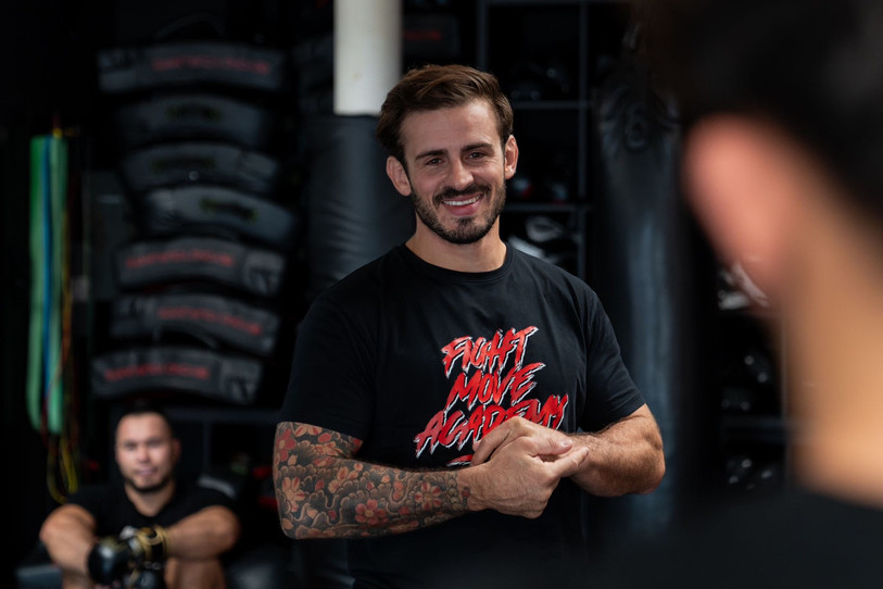 L'ancien combattant de MMA et organisateur de l'événement Lions FC 10, Nelson Carvalho, était invité dans La Matinale vendredi. (Photo : Nelson Carvalho)