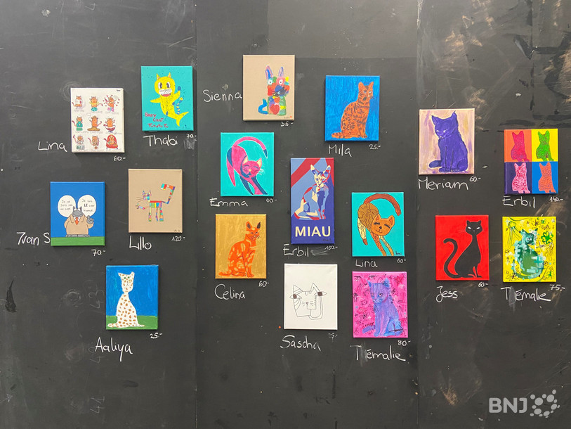 L'exposition « Chat rime à rien » met le chat à l'honneur.