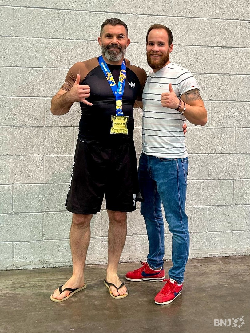 Jordan Eschmann et Gaël Hody aux championnats du monde de jiujitsu