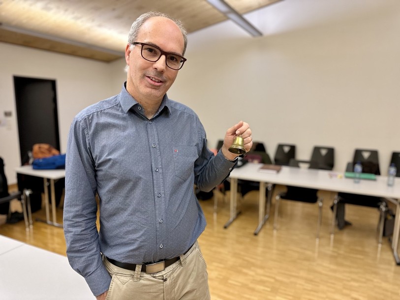Eric Schaller a été élu président du Conseil général de Val Terbi pour 2024.