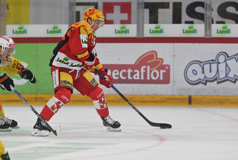 Toni Rajala se plaît au HCB. (photo : Georges Henz).