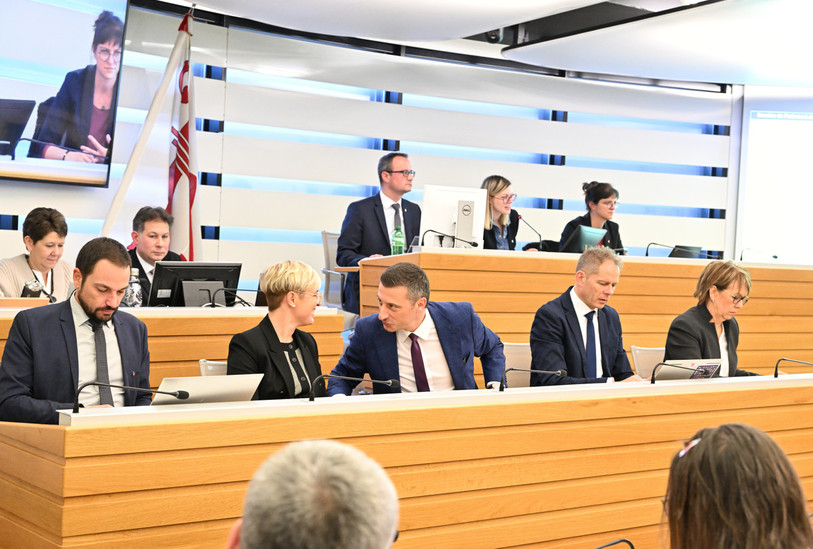 Le Gouvernement jurassien. (Photo : Georges Henz).