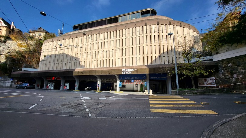 Le parking du Seyon en ville de Neuchâtel célèbre ses 50 ans d'existence. (Photo : Parking du Seyon)