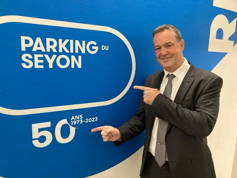 Patrick Nicolet, président du conseil d'administration du parking du Seyon.
