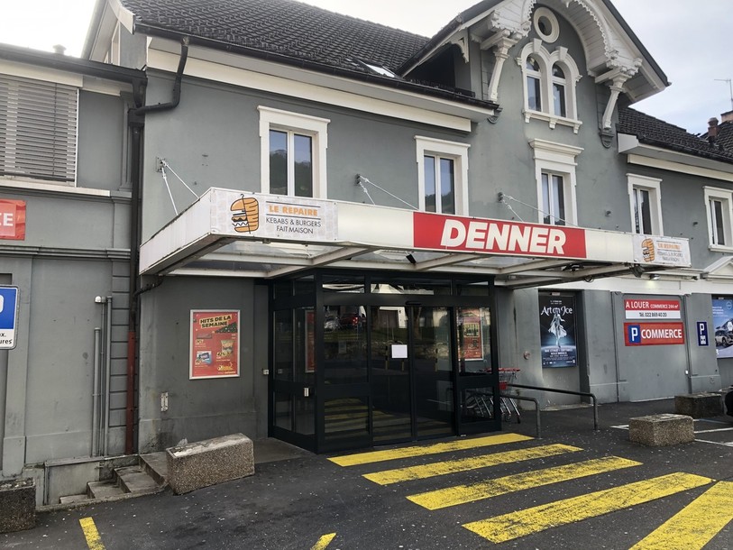Le magasin Denner à Cernier, braqué le 27 décembre dernier.