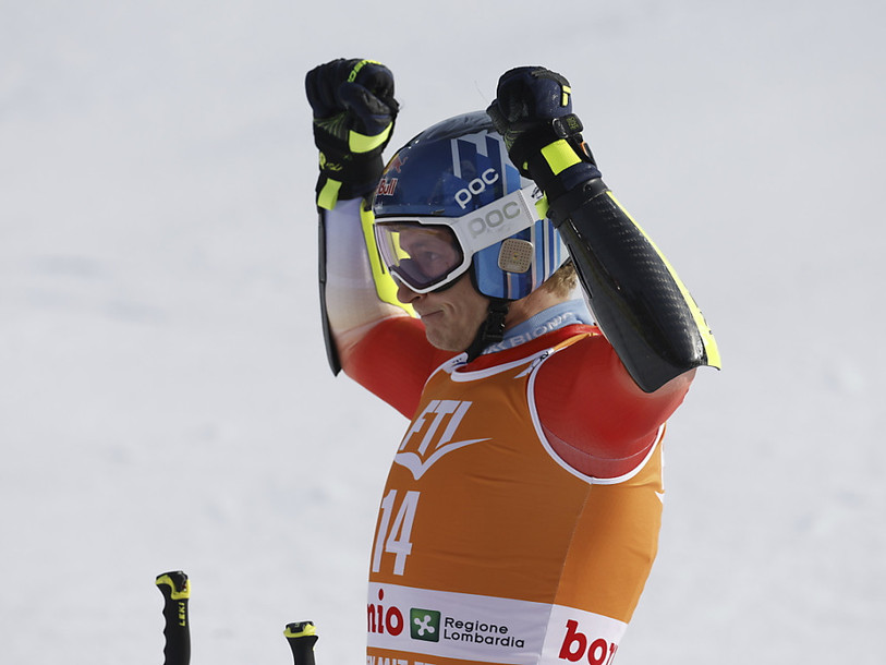 Marco Odermatt a brillé en ski alpin en 2023. (Photo : KEYSTONE/AP/Alessandro Trovati)