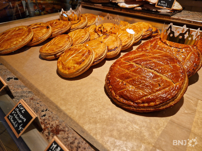 La frangipane est une des deux stars de l'Epiphanie.