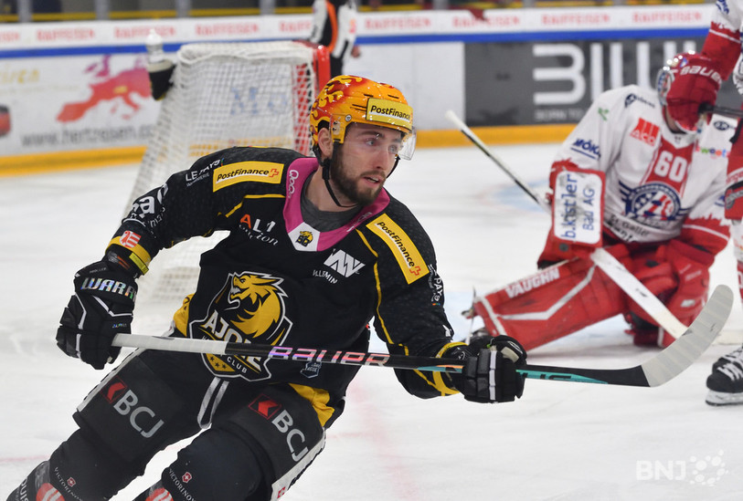 Daniel Audette va troquer la maillot du HCA pour enfiler celui de Kloten. (Photo : archives Georges Henz).