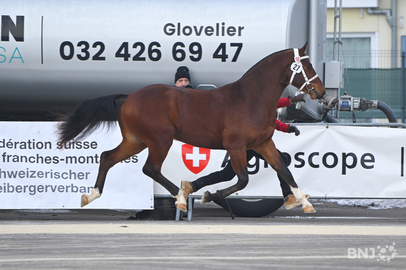 Ouinie a époustouflé les juges. Photo : FSFM, Lucie Heusler.