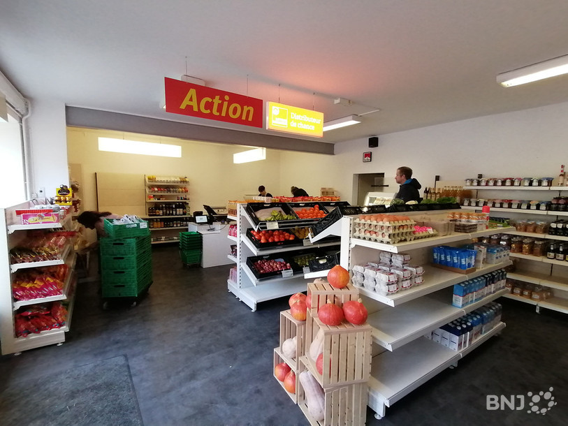 Le magasin d'alimentation de Develier a rouvert ses portes ce lundi.
