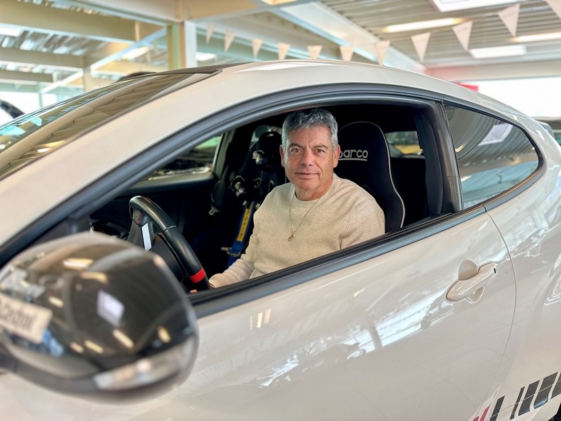 Olivier Burri en route pour un nouveau Monte-Carlo.