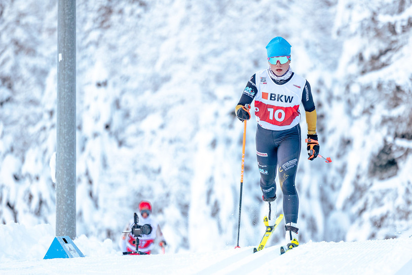 Wilma Lauenstein a été en vue au col du Jaun. (photo archives : Loris Kaufmann)