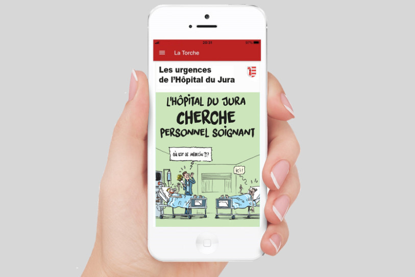 La Torche a désormais sa chaîne d’actualité sur WhatsApp. (Image: Luc Schindelholz)
