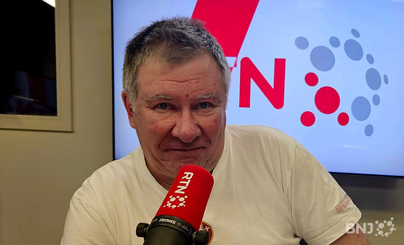 Nicolas Bringolf, journaliste à Littoral Région, dans la Matinale.