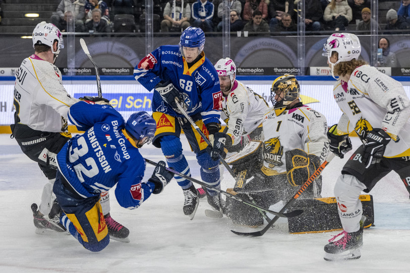Le gardien du HC Ajoie Tim Wolf a écoeuré ses futurs coéquipiers (photo : KEYSTONE/Urs Flueeler).