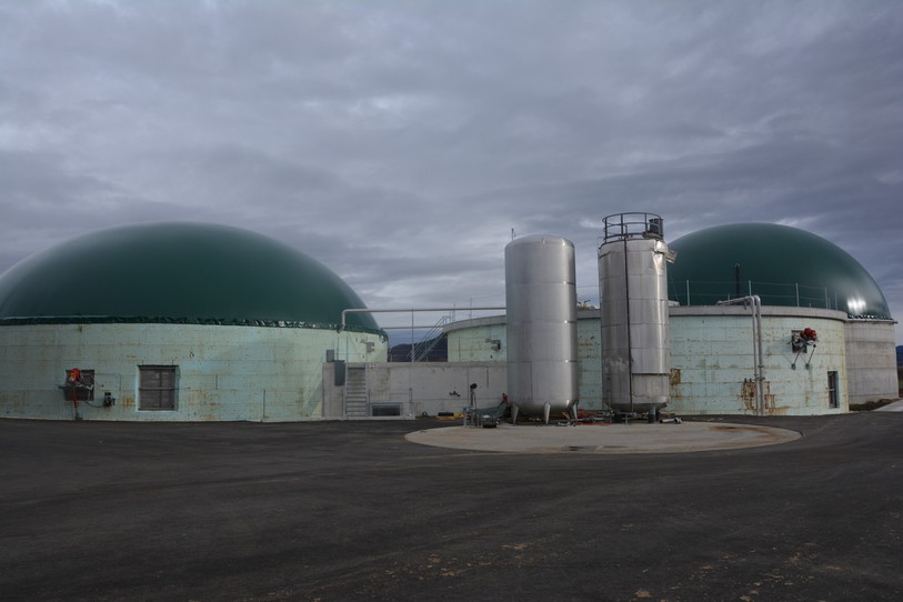 La centrale de biogaz de Courtemelon est désormais en activité. 
